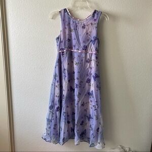 Bonnie Jean Y2K Butterfly Printed Dress